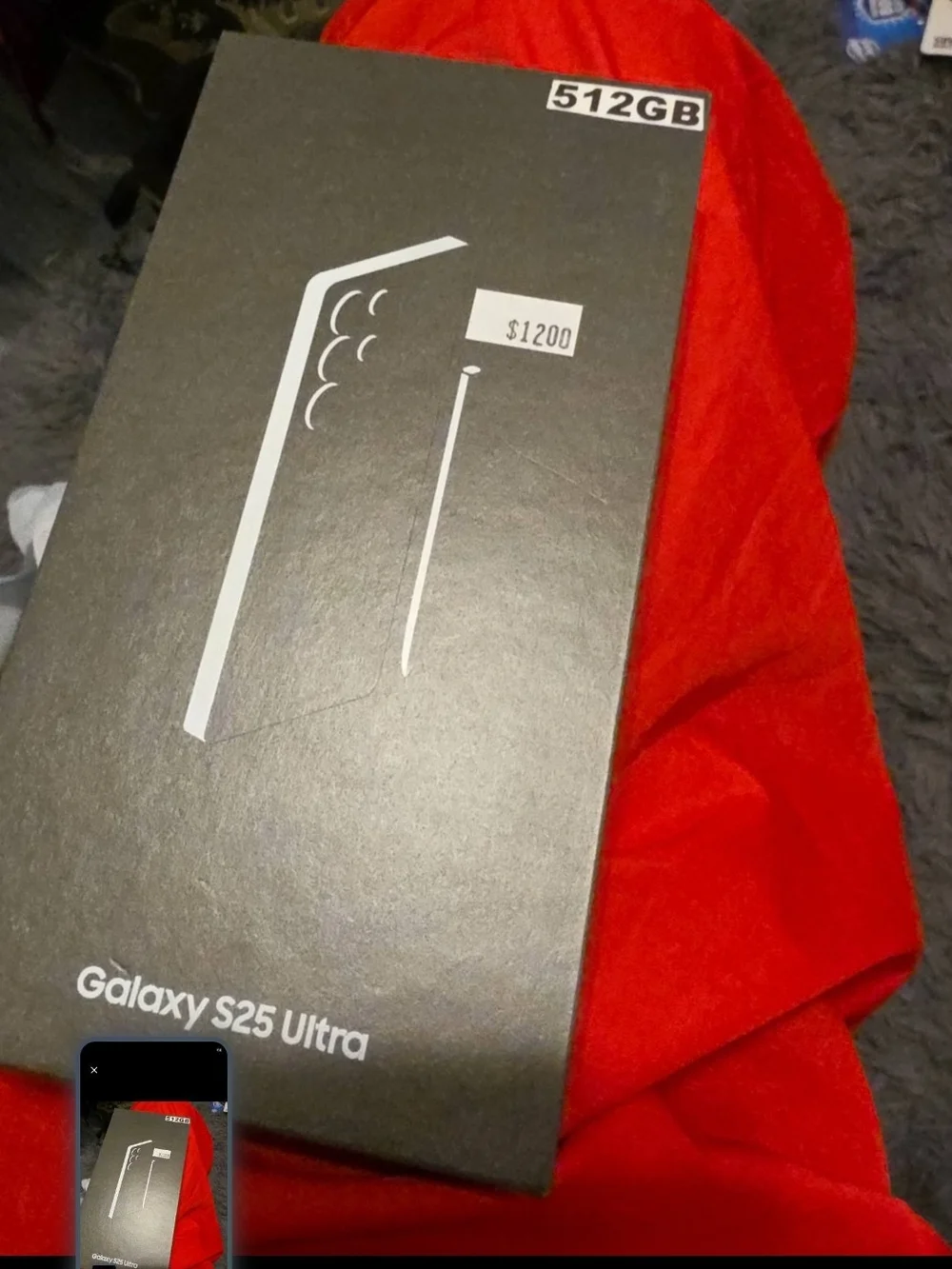 Samsung Galaxy S25 Ultra 512GB in Black